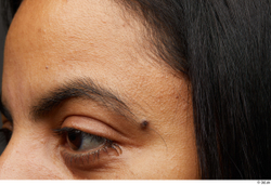 Eye Face Hair Skin Woman Birthmarks Slim Wrinkles Studio photo references